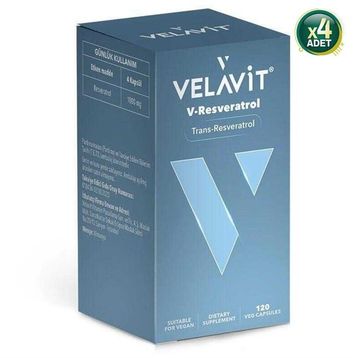 Velavit V-Resveratrol 4x120 Kapsül