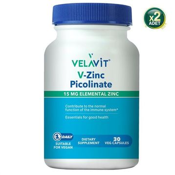 Velavit V-Zinc Picolinate 30 Kapsül