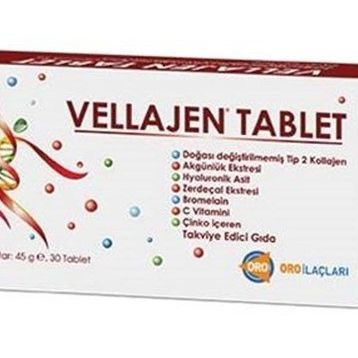 Vellajen Tip 2 Kollajen 30 Tablet