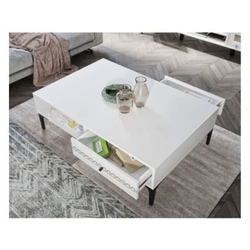 Venatto Trio Beyaz Orta Sehpa