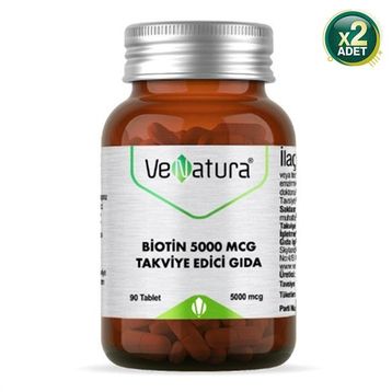 Venatura Biotin 5000 mcg 2x90 Tablet