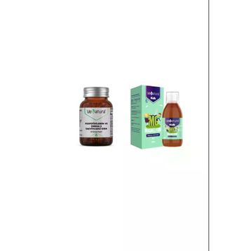 Venatura Fosfotidilserin Omega-3 30 Kapsül Balık Yağı + Kids Magnezyum 100 ml Şurup