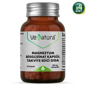Venatura Magnezyum Bisglisinat 160 mg 30 Kapsül