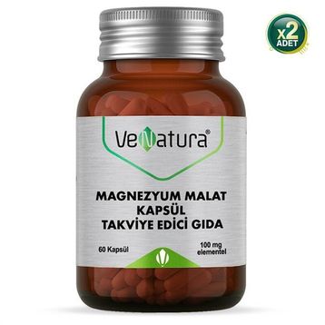 Venatura Magnezyum Malat 100 mg 2x60 Kapsül