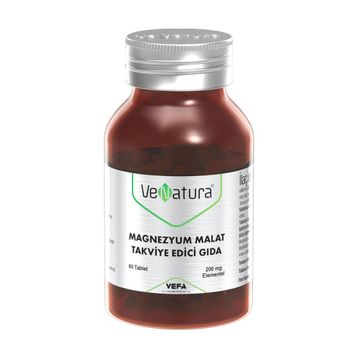 Venatura Magnezyum Malat 200 mg 60 Tablet