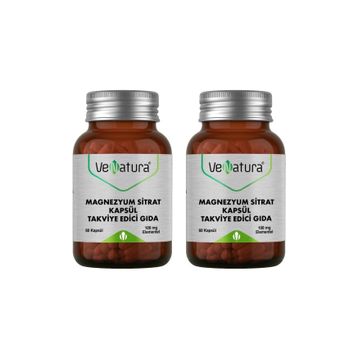 Venatura Magnezyum Sitrat 2x60 Kapsül
