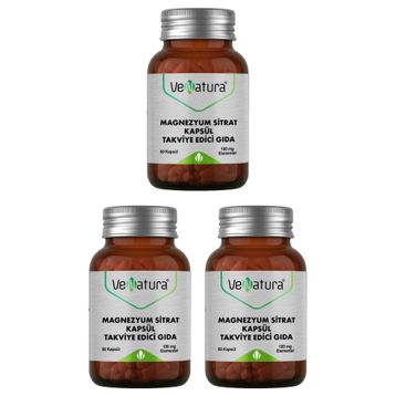 Venatura Magnezyum Sitrat 3x60 Kapsül