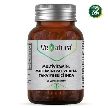 Venatura Multivitamin Multimineral DHA 2x30 Kapsül