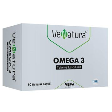 Venatura Omega-3 50 Kapsül