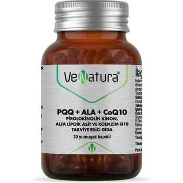 Venatura PQQ ALA Co-Q10 30 Kapsül
