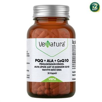 Venatura PQQ ALA CoQ10 2x30 Kapsül