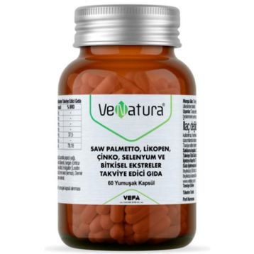 Venatura Saw Palmetto Likopen Çinko Selenyum 60 Kapsül