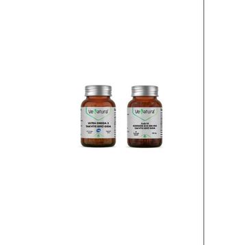 Venatura Ultra Omega 3 30 Kapsül Balık Yağı + Venatura CoQ-10 Koenzim Q10 200 mg 30 Kapsül