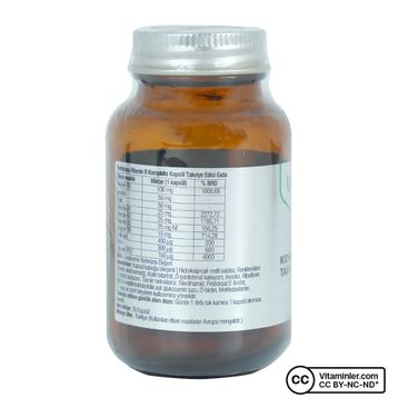 Venatura Vitamin B Kompleks 30 Kapsül