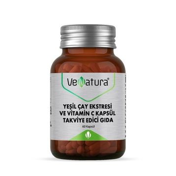 Venatura Yeşil Çay Ekstresi Vitamin C 60 Kapsül