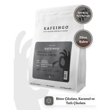 Vendor Guatemala Antigua Taze Çekilmiş 250 gr Filtre Kahve