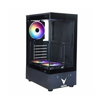 Vento VG2803F RGB Fanlı 650 W ATX Gaming Bilgisayar Kasası