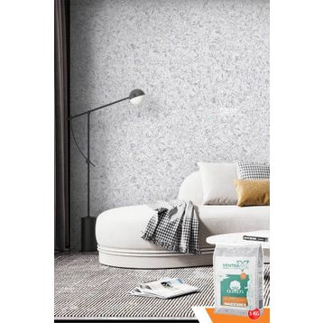 Ventrawall GE02 Gri Pamuk Duvar Kağıdı