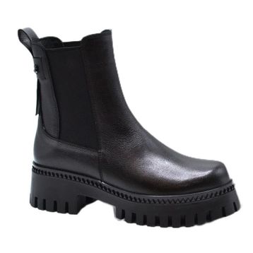 Venüs 2251813K Siyah Deri Kadın Bot