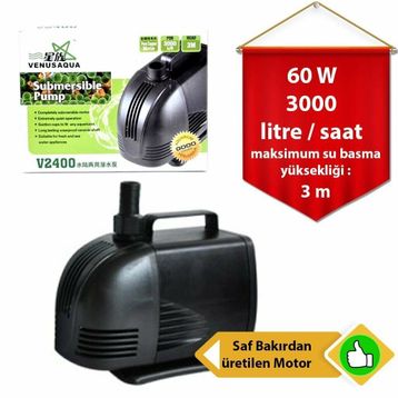 Venusaqua V2400 3000 lt Kafa Motoru