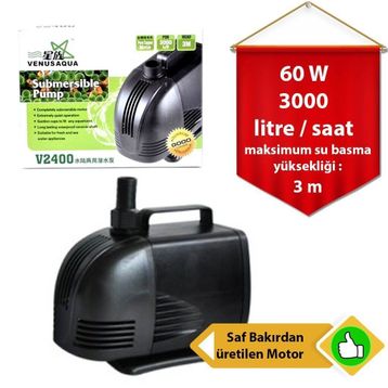 Venusaqua V2400 3000 lt Kafa Motoru