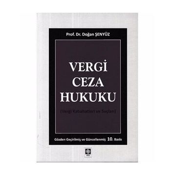 Vergi Ceza Hukuku - Doğan Şenyüz