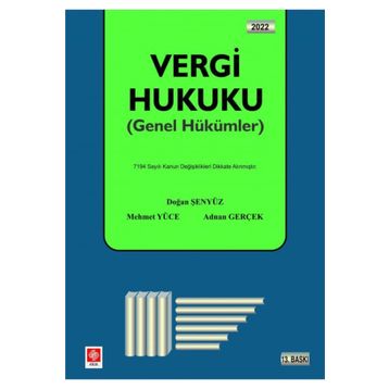 Vergi Hukuku Ekin Yayınevi