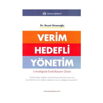 Verim Hedefli Yönetim - Reşat Sinanoğlu