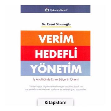 Verim Hedefli Yönetim - Reşat Sinanoğlu