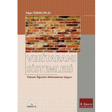 Veritabanı Sistemleri - Yalçın Özkan