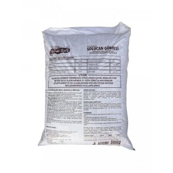Vermisafa Organik 20 kg Katı Solucan Gübresi