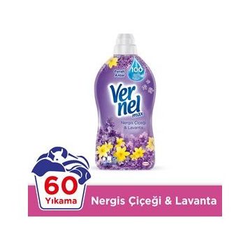 Vernel Max Nergis Çiçeği & Lavanta 1440 ml Çamaşır Yumuşatıcı