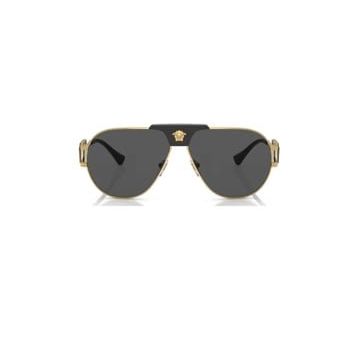 Versace 0VE252 100287 63 Unisex Güneş Gözlüğü