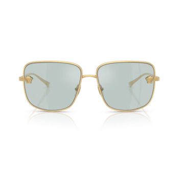 Versace VE 2282 10029C 59 Gold Metal Unisex Güneş Gözlüğü