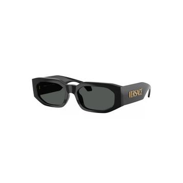 Versace VE 4489U GB187 55 Geometrik Siyah Kemik Kadın Güneş Gözlüğü