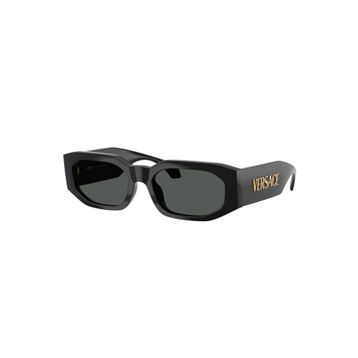 Versace VE 4489U GB187 55 Geometrik Siyah Kemik Kadın Güneş Gözlüğü