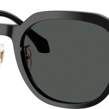 Versace VE 4493D GB187 55 Geometrik Siyah Kemik Unisex Güneş Gözlüğü