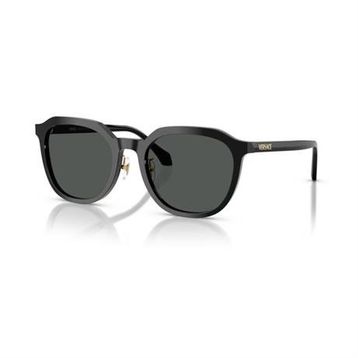 Versace VE 4493D GB187 55 Geometrik Siyah Kemik Unisex Güneş Gözlüğü