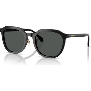 Versace VE 4493D GB187 55 Geometrik Siyah Kemik Unisex Güneş Gözlüğü