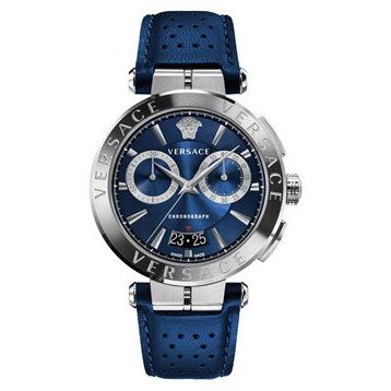 Versace VRSCVE1D01220 Deri Erkek Kol Saati