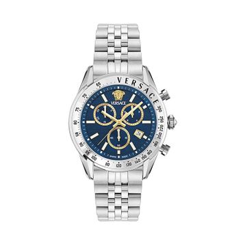 Versace VRSCVE8R00324 Gümüş Erkek Kol Saati
