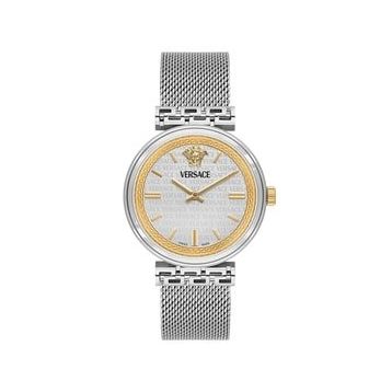 Versace VRSCVETCA0424 Metalik Gri Kadın Kol Saati