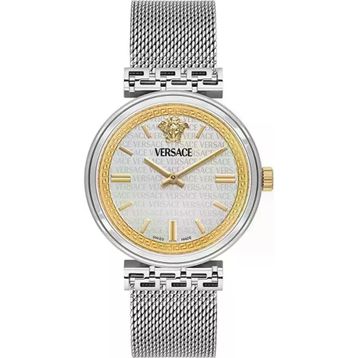 Versace VRSCVETCA0424 Metalik Gri Kadın Kol Saati