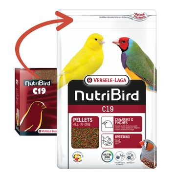 Versele Laga 10 kg Nutribird C19 Kanarya Finch Pelet Yem