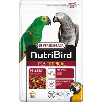 Versele Laga NutriBird P15 Tropical 1000 gr Pelet Paraket Yemi