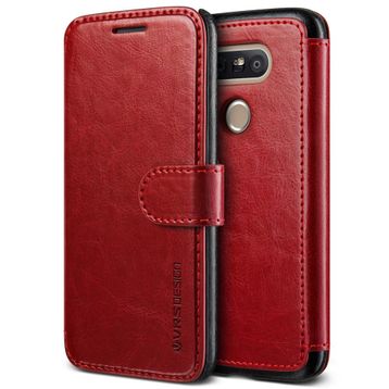 Verus Lg G5 Case Dandy Layered Series Wine Black Kılıf
