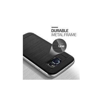 Verus Samsung Galaxy S6 Case Iron Shield Series Silver Kılıf