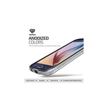Verus Samsung Galaxy S6 Case Iron Shield Series Silver Kılıf