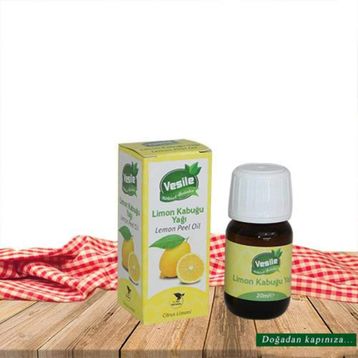 Vesile 20 ml Doğal Katkısız Limon Kabuğu Yağı