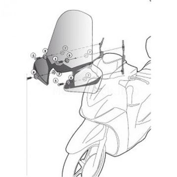 Vespa Primavera Motor Brandası